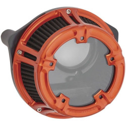 PartzBiz HD AN18-184 - Arlen Ness 18-184 Orange Method Clear Sucker Air Cleaner Kit Harley M8 17-Up PartzBiz HD AN18-184 - Arlen Ness 18-184 Orange Method Clear Sucker Air Cleaner Kit Harley M8 17-Up