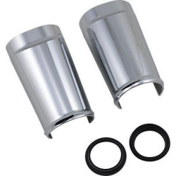PartzBiz HD AN20-041 - Arlen Ness 20-041 Fat Tire Fork Boot Cover Chrome Harley Touring FLH/T 14-Up 0411-0172 04110172 525397 best new custom bagger dresser upgrade PartzBiz HD AN20-041 - Arlen Ness 20-041 Fat Tire Fork Boot Cover Chrome Harley Touring FLH/T 14-Up 0411-0172 04110172 525397 best new custom bagger dresser upgrade