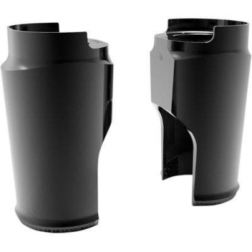 PartzBiz HD: 4424214-Arlen Ness 20-043 Fat Tire Fork Boot Slider Cover Chrome Harley Touring 99-13 best new custom bagger dresser upgrade ELECTRA ROAD STREET GLIDE KING