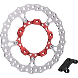 PartzBiz HD AN300-003 - Arlen Ness 300-007 14” Big Brake Rotor Kits Front Right Red Harley Touring FLH/T PartzBiz HD AN300-003 - Arlen Ness 300-007 14” Big Brake Rotor Kits Front Right Red Harley Touring FLH/T
