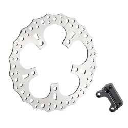 PartzBiz HD AN300-013 - Arlen Ness 300-013 Jagged Floating 13" Right Rotor Harley Road Glide 08-Up PartzBiz HD AN300-013 - Arlen Ness 300-013 Jagged Floating 13" Right Rotor Harley Road Glide 08-Up