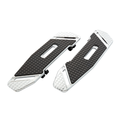 PartzBiz HD: 4424144-Arlen Ness 410-022 แผ่นปูพื้น Chrome Speedliner Harley Touring Models 99 up | 410-022