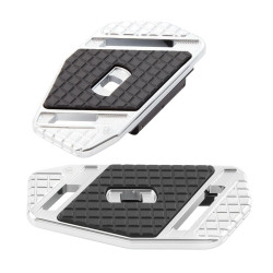 PartzBiz HD AN410-029 - Arlen Ness 410-029 แผ่นปูพื้นผู้โดยสาร Chrome Speedliner Harley Touring & Softail PartzBiz HD AN410-029 - Arlen Ness 410-029 แผ่นปูพื้นผู้โดยสาร Chrome Speedliner Harley Touring & Softail
