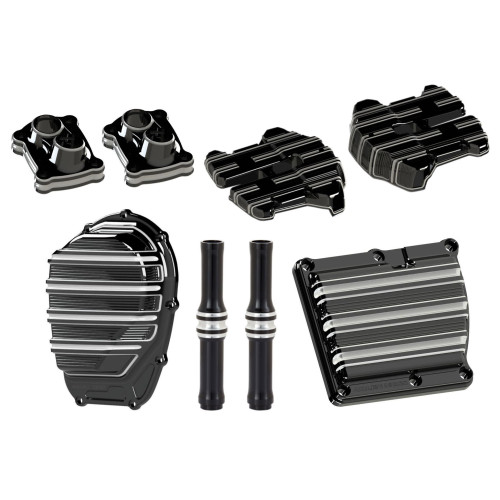 PartzBiz HD: 4424113-Arlen Ness 5-Piece Black 10-Gauge Engine Cover Kit 2017-2018 M8 Harley Touring 03-983 / 18-263 / 03-863 / 03-643 / 12-583 / 0940-1659 / 0940-1663 / 1105-0213 / 0928-0090 / 0940-1661 PartzBiz HD: 4424113-Arlen Ness 5-Piece Black 10-Gauge Engine Cover Kit 2017-2018 M8 Harley Touring 03-983 / 18-263 / 03-863 / 03-643 / 12-583 / 0940-1659 / 0940-1663 / 1105-0213 / 0928-0090 / 0940-1661