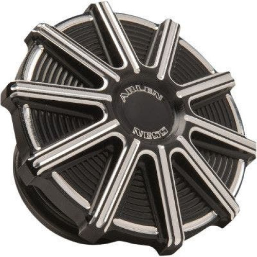 PartzBiz HD: 4424008-Arlen Ness 701-002 10 Gauge Gas Cap Black Cut Harley FLH FLS FXD XL 93-20 best for 0703-0849 07030849 PartzBiz HD: 4424008-Arlen Ness 701-002 10 Gauge Gas Cap Black Cut Harley FLH FLS FXD XL 93-20 best for 0703-0849 07030849