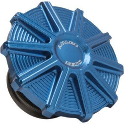 PartzBiz HD AN701-003 - Arlen Ness 701-003 10 Gauge Gas Cap สีฟ้า Harley FLH FLS FXD XL 93-20 เหมาะสำหรับ 0703-0847 07030847 PartzBiz HD AN701-003 - Arlen Ness 701-003 10 Gauge Gas Cap สีฟ้า Harley FLH FLS FXD XL 93-20 เหมาะสำหรับ 0703-0847 07030847