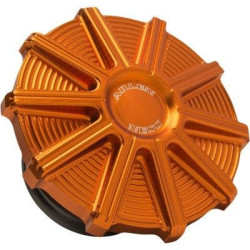 PartzBiz HD AN701-005 - Arlen Ness 701-005 10 Gauge Gas Cap สีส้ม Harley FLH FLS FXD XL 93-20 เหมาะสำหรับ 0703-0847 07030847 PartzBiz HD AN701-005 - Arlen Ness 701-005 10 Gauge Gas Cap สีส้ม Harley FLH FLS FXD XL 93-20 เหมาะสำหรับ 0703-0847 07030847