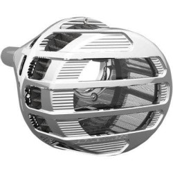 PartzBiz HD AN81-305 - Arlen Ness 81-305 Chrome Sidekick Monster Sucker เครื่องฟอกอากาศ HD Twin Cam 00-17 Touring Softail PartzBiz HD AN81-305 - Arlen Ness 81-305 Chrome Sidekick Monster Sucker เครื่องฟอกอากาศ HD Twin Cam 00-17 Touring Softail