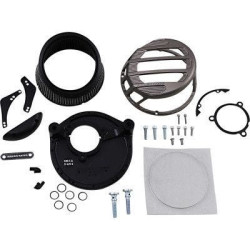 PartzBiz HD AN81-308 - Arlen Ness 81-308 Titanium Sidekick Monster Sucker Air Cleaner Harley M8 17-Up Touring Softail M8 Milwaukee