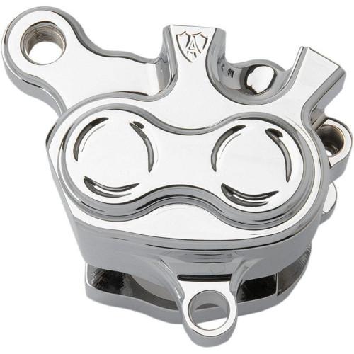 PartzBiz HD: 4423985-Arlen Ness Billet Chrome ด้านหลังซ้าย 11.5 เรือนคาลิปเปอร์เบรค Harley 08-13 XL | 02-810 PartzBiz HD: 4423985-Arlen Ness Billet Chrome ด้านหลังซ้าย 11.5 เรือนคาลิปเปอร์เบรค Harley 08-13 XL | 02-810