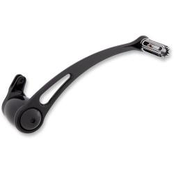 PartzBiz HD AN40-121 - Arlen Ness Black 10 Gauge Brake Arm Lever & Peg for Harley Touring 14-17 | 40-121