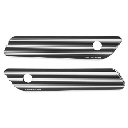 PartzBiz HD: 4423923-Arlen Ness Black 10 Gauge Saddlebag Latch Hinge Covers สำหรับ Harley 14-16 | 03-608 PartzBiz HD: 4423923-Arlen Ness Black 10 Gauge Saddlebag Latch Hinge Covers สำหรับ Harley 14-16 | 03-608