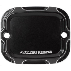 PartzBiz HD AN03-409 - Arlen Ness Black Beveled Front Brake Master Cylinder Cover Harley 08-16 | 03-409 PartzBiz HD AN03-409 - Arlen Ness Black Beveled Front Brake Master Cylinder Cover Harley 08-16 | 03-409