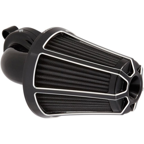 PartzBiz HD: 4423915-Arlen Ness Black Beveled Monster Sucker Air Cleaner Harley Touring TBW 08-16 | 81-008