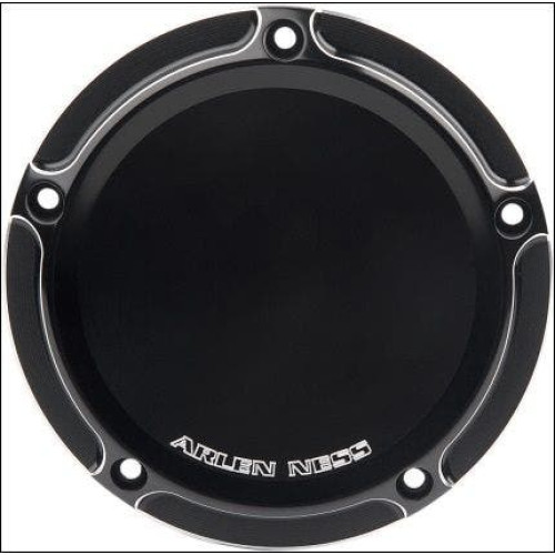 PartzBiz HD: 4423920-Arlen Ness Tech Black Beveled Points Ignition Timing Cover Harley Twin Cam | 03-473