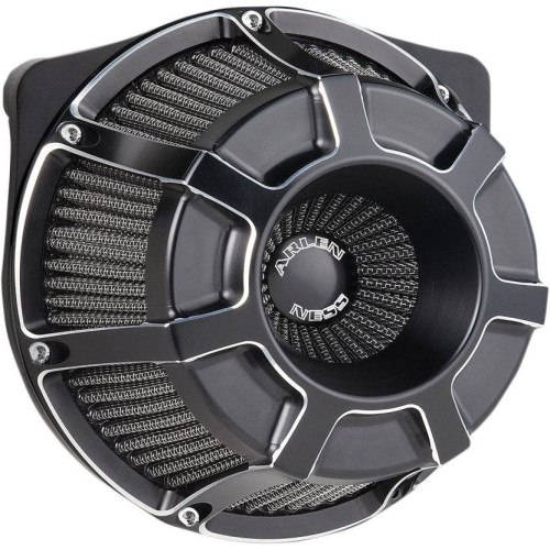 PartzBiz HD: 4423885-Arlen Ness Black Beveled Stage 1 Inverted Air Cleaner Milwaukee 8 M8 17-18 | 18-919 PartzBiz HD: 4423885-Arlen Ness Black Beveled Stage 1 Inverted Air Cleaner Milwaukee 8 M8 17-18 | 18-919
