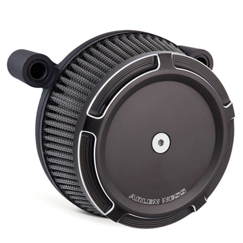 PartzBiz HD: 4423896-Arlen Ness Black Big Sucker‚Ñ¢ Stage I Air Cleaner w/ Beveled Cover 99-01 FLH EFI | 50-843 PartzBiz HD: 4423896-Arlen Ness Black Big Sucker‚Ñ¢ Stage I Air Cleaner w/ Beveled Cover 99-01 FLH EFI | 50-843