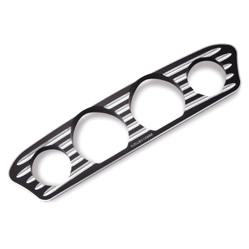 PartzBiz HD: 4423847-Arlen Ness Black Deep Cut Inner Fairing Dash Trim for Harley FLH/T 14-16 Batwing | 30-332