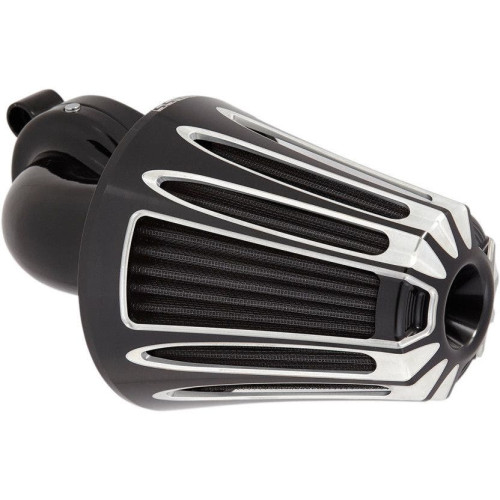 PartzBiz HD: 4423849-Arlen Ness Black Deep Cut Monster Sucker เครื่องฟอกอากาศ Harley Sportster XL 91-17 | 81-014 PartzBiz HD: 4423849-Arlen Ness Black Deep Cut Monster Sucker เครื่องฟอกอากาศ Harley Sportster XL 91-17 | 81-014