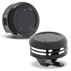 PartzBiz HD AN03-591 - Arlen Ness Black Horn Cover for Harley Models- Points Cover Insert Not Included | 03-591 PartzBiz HD AN03-591 - Arlen Ness Black Horn Cover for Harley Models- Points Cover Insert Not Included | 03-591