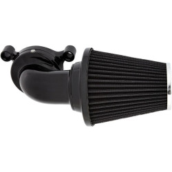 PartzBiz HD AN81-010 - กรองอากาศ Arlen Ness Black Monster Sucker ไม่มีฝาปิด Harley Sportster XL 91-17 | 81-010