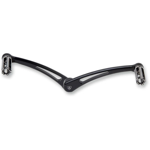 PartzBiz HD: 4423807-Arlen Ness Black Standard 10 Gauge Heel Toe Shifter Levers Harley Touring 84-17 | 40-107 PartzBiz HD: 4423807-Arlen Ness Black Standard 10 Gauge Heel Toe Shifter Levers Harley Touring 84-17 | 40-107