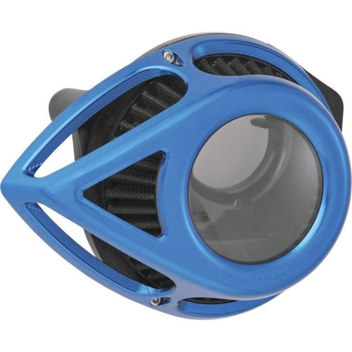 PartzBiz HD: 4423812-Arlen Ness Blue Clear Tear Teardrop Stage 1 Air Cleaner for Harley Twin Cam 99-17 18-911 PartzBiz HD: 4423812-Arlen Ness Blue Clear Tear Teardrop Stage 1 Air Cleaner for Harley Twin Cam 99-17 18-911