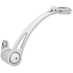 PartzBiz HD AN40-114 - Arlen Ness Chrome 10 Gauge Brake Arm Lever & Peg for Harley Touring 97-07 | 40-114