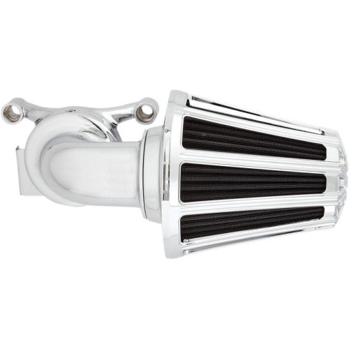 PartzBiz HD: 4423791-Arlen Ness Chrome 10 Gauge Monster Sucker Air Cleaner Harley Big Twin Cam 99-17 | 81-022 PartzBiz HD: 4423791-Arlen Ness Chrome 10 Gauge Monster Sucker Air Cleaner Harley Big Twin Cam 99-17 | 81-022