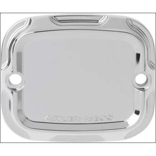 PartzBiz HD: 4423751-Arlen Ness Chrome Beveled Rear Brake Master Cylinder Cover 05-07 FLH 06-16 ST | 03-406 PartzBiz HD: 4423751-Arlen Ness Chrome Beveled Rear Brake Master Cylinder Cover 05-07 FLH 06-16 ST | 03-406