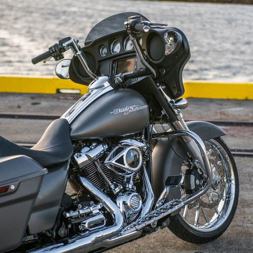 PartzBiz HD: 4423724-Arlen Ness Chrome Clear Tear Stage 1 Air Cleaner for Harley Twin Cam FBW 08-16 18-976