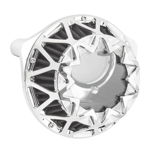 PartzBiz HD: 4423726-Arlen Ness Chrome Crossfire Performance Intake Air Cleaner Harley M8 17-Up PartzBiz HD: 4423726-Arlen Ness Chrome Crossfire Performance Intake Air Cleaner Harley M8 17-Up