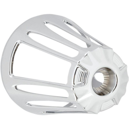 PartzBiz HD: 4423733-ฝาครอบ Arlen Ness Chrome Deep Cut สำหรับเครื่องฟอกอากาศ Monster Sucker Harley | 81-103