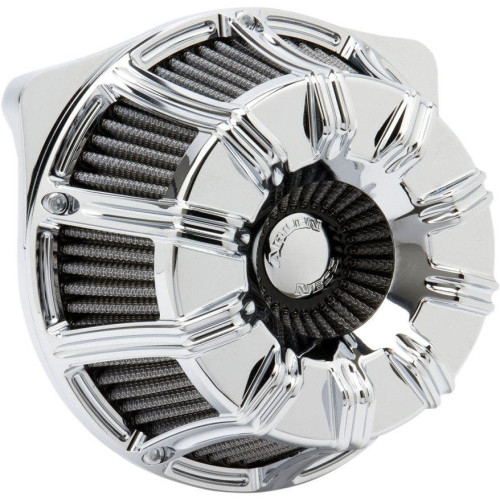 PartzBiz HD: 4423687-Arlen Ness Chrome Inverted Series 10-Gauge Stage 1 เครื่องฟอกอากาศ Harley 91-15 XL | 18-944 PartzBiz HD: 4423687-Arlen Ness Chrome Inverted Series 10-Gauge Stage 1 เครื่องฟอกอากาศ Harley 91-15 XL | 18-944