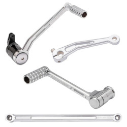 PartzBiz HD AN420-105 - Arlen Ness 420-105 Chrome Speedliner Foot Controls Toe Shifter Harley 08-up FLH | 420-105 PartzBiz HD AN420-105 - Arlen Ness 420-105 Chrome Speedliner Foot Controls Toe Shifter Harley 08-up FLH | 420-105