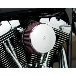 PartzBiz HD AN18-320 - Arlen Ness Chrome Stage 1 Big Sucker Air Filter w/ Chrome Cover Harley 08-16 | 18-320 PartzBiz HD AN18-320 - Arlen Ness Chrome Stage 1 Big Sucker Air Filter w/ Chrome Cover Harley 08-16 | 18-320