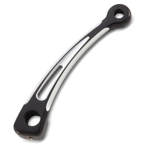 PartzBiz HD: 4423646-Arlen Ness Deep Cut Black Contrast Cut ภายใน Shifter Rod Lever 4 Harley Touring 86-16 19-759