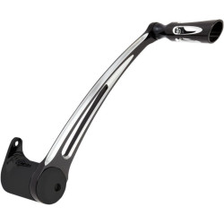 PartzBiz HD AN19-768 - Arlen Ness Deep Cut Black Extended 1" Brake Lever Harley Touring 97-07 | 19-768