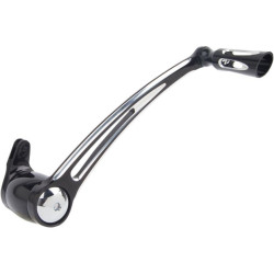 PartzBiz HD AN19-778 - Arlen Ness Deep Cut Black Extended 1" Brake Lever Harley Touring 08-13 | 19-778