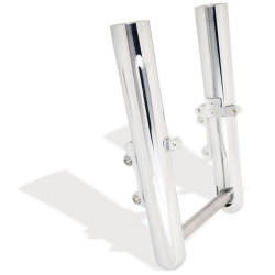 PartzBiz HD AN06-524 - Arlen Ness Hot Fork ขาล่าง Sliders Single Side Deep Cut Chrome Harley 08-13 | 06-524 PartzBiz HD AN06-524 - Arlen Ness Hot Fork ขาล่าง Sliders Single Side Deep Cut Chrome Harley 08-13 | 06-524