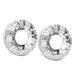PartzBiz HD ANI-1107 - Arlen Ness I-1107 Chrome 10 Gauge Exhaust Tips 15-19 Indian Scout คู่ 18601265 1860-1265 266655 PartzBiz HD ANI-1107 - Arlen Ness I-1107 Chrome 10 Gauge Exhaust Tips 15-19 Indian Scout คู่ 18601265 1860-1265 266655