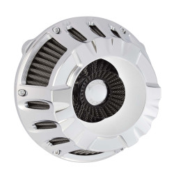 PartzBiz HD AN18-926 - Arlen Ness Inverted Deep Cut Chrome Stage 1 Air Cleaner Harley FLH FLH FLT 08-15 | 18-926 PartzBiz HD AN18-926 - Arlen Ness Inverted Deep Cut Chrome Stage 1 Air Cleaner Harley FLH FLH FLT 08-15 | 18-926