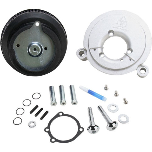 PartzBiz HD: 4423492-Arlen Ness Plain Backing Plate Stage 1 Big Sucker Air Cleaner for 08-15 Dyna | 18-827 PartzBiz HD: 4423492-Arlen Ness Plain Backing Plate Stage 1 Big Sucker Air Cleaner for 08-15 Dyna | 18-827