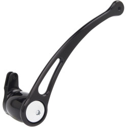 PartzBiz HD AN19-760 - Arlen Ness Radius Black Extended 1" Brake Lever Harley Touring 14-15 | 19-760