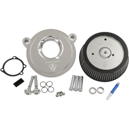 PartzBiz HD: 4423379-Arlen Ness Synthetic Stage 1 Air Filter Cleaner Black Backing Plate 91-16 XL | 50-574