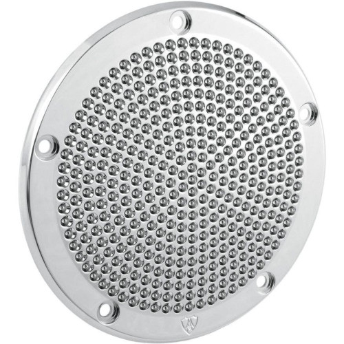 PartzBiz HD: 4423395-Arlen Ness Tech Chrome Hole Shot 5 Hole Derby Cover for Harley Twin Models | 03-490 PartzBiz HD: 4423395-Arlen Ness Tech Chrome Hole Shot 5 Hole Derby Cover for Harley Twin Models | 03-490