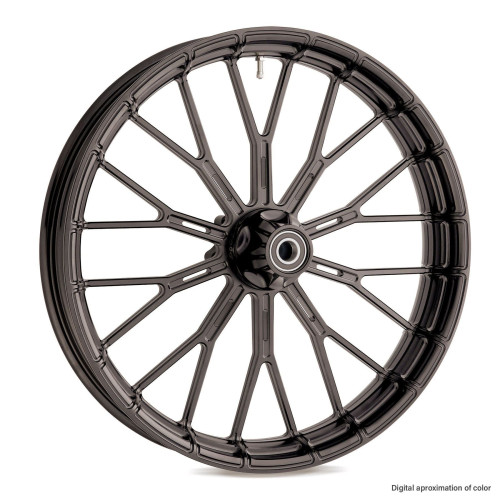PartzBiz HD: 4423357-Arlen Ness Titanium 21" X 3.5" Y-Spoke Rim Front Wheel Machined Motorcycle 71-553