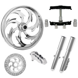 PartzBiz HD ASSAULT-SNGL-CHR-KIT-23PCKG - Assault Chrome 23" Wheel Tire Single Side w/ Raked Triple Trees Lowers & Sliders | ASSAULT-SNGL-CHR-KIT-23PCKG PartzBiz HD ASSAULT-SNGL-CHR-KIT-23PCKG - Assault Chrome 23" Wheel Tire Single Side w/ Raked Triple Trees Lowers & Sliders | ASSAULT-SNGL-CHR-KIT-23PCKG