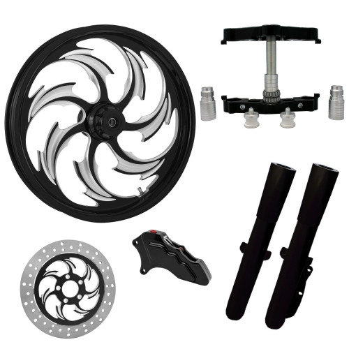 PartzBiz HD: 4423372-Assault Eclipse 23" Wheel Tire Single Side w/ Raked Triple Trees Lowers & Sliders | ASSAULT-SNGL-ECL-KIT-23PCKG PartzBiz HD: 4423372-Assault Eclipse 23" Wheel Tire Single Side w/ Raked Triple Trees Lowers & Sliders | ASSAULT-SNGL-ECL-KIT-23PCKG
