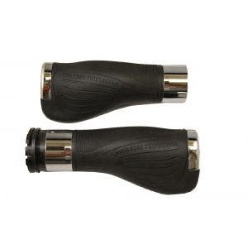 PartzBiz HD: 4423321-Avon Boss Performance Chrome Rubber Hand Grips Harley Cable Softail Dyna XL FLHT | ABP-70